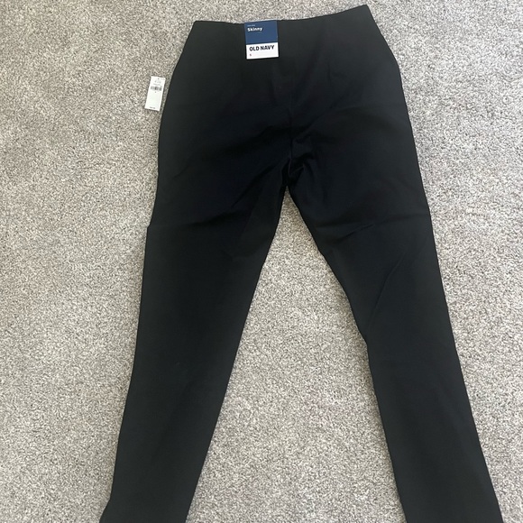 Women’s extra high waisted black Stevie skinny ankle pants - Picture 3 of 7
